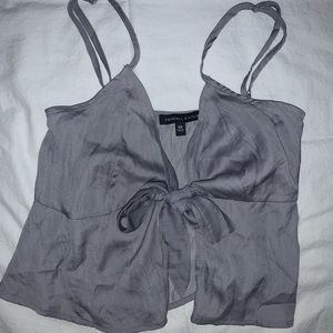 Kendall & Kylie cropped blouse